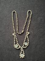 colier, Enlèvement ou Envoi, Utilisé, Avec strass, Argent