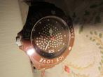 Bruine horloge Ice Watch, Ice Love, Overige merken, Kunststof, Gebruikt, Ophalen of Verzenden