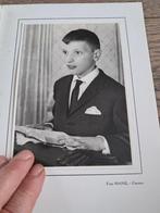 Oude communiefoto jongen genomen te Gavere, Verzamelen, Ophalen of Verzenden, Zo goed als nieuw