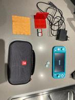 Nintendo Switch Lite turquoise+jeux+étuiVoir la description, Consoles de jeu & Jeux vidéo, Enlèvement ou Envoi, Turquoise, Comme neuf