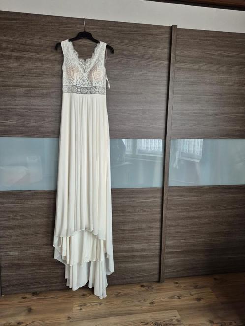 Trouwkleed, Kleding | Dames, Trouwkleding en Trouwaccessoires, Zo goed als nieuw, Trouwjurk, Wit, Ophalen