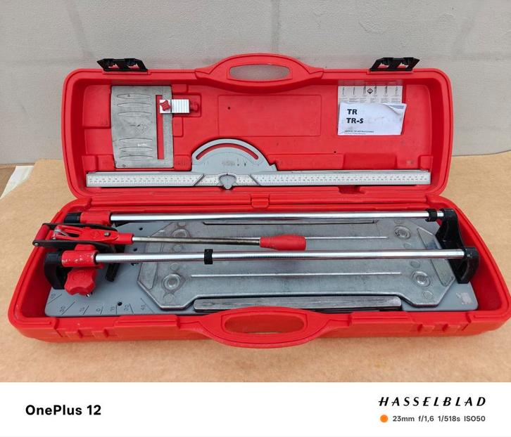 Rubi - Coupeuse carrelage TR-600, Doe-het-zelf en Bouw, Gereedschap | Handgereedschap, Zo goed als nieuw, Ophalen