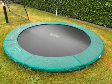 Inground trampoline Berg 330, Kinderen en Baby's, Speelgoed | Buiten | Trampolines, Ophalen, Gebruikt