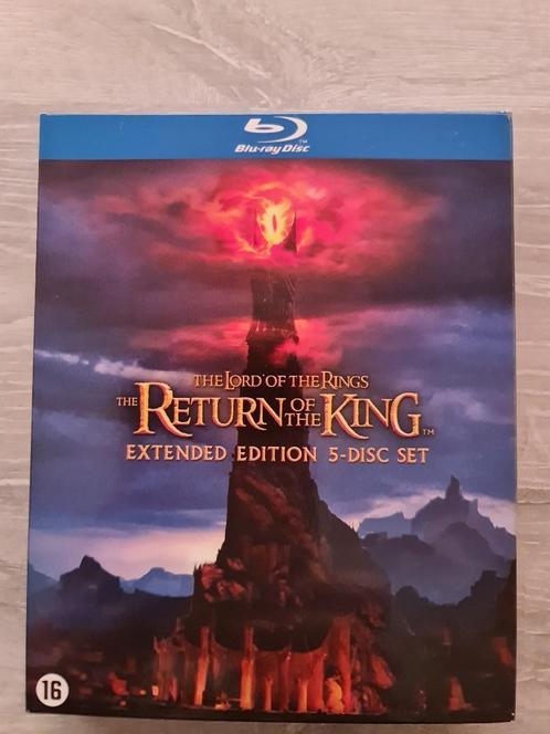 The Lord Of The Rings (The Return of The King ), Cd's en Dvd's, Blu-ray, Zo goed als nieuw, Science Fiction en Fantasy, Boxset