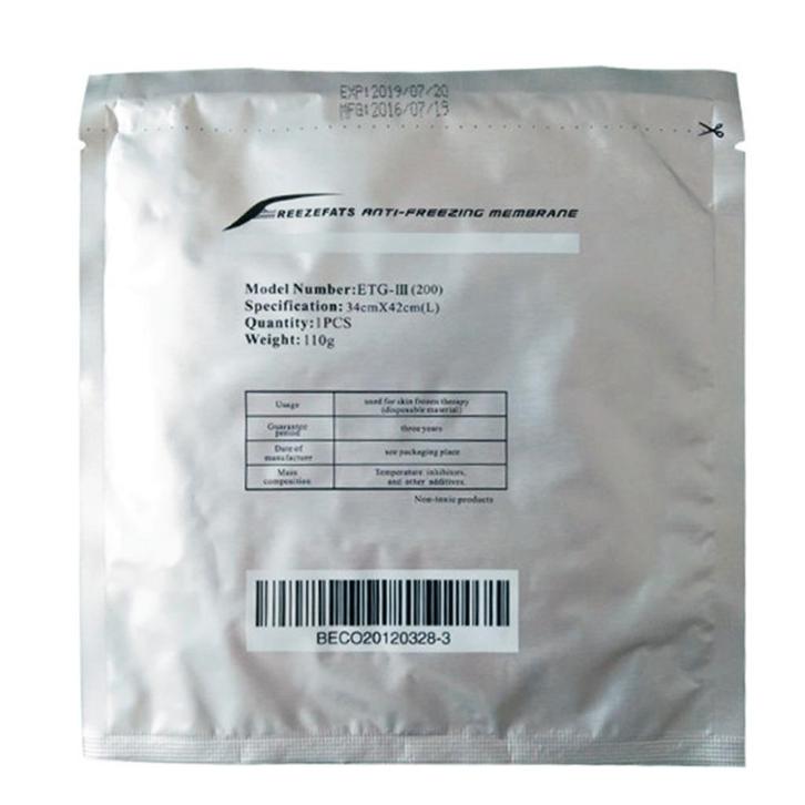 Cryolipolyse Membranen 28x28cm, Bijoux, Sacs & Beauté, Beauté | Diététique & Perte de poids, Neuf, Autres types, Enlèvement ou Envoi