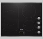 Kookplaat Miele inbouw, Elektronische apparatuur, Kookplaten, Ophalen, Nieuw, 4 kookzones, Inbouw