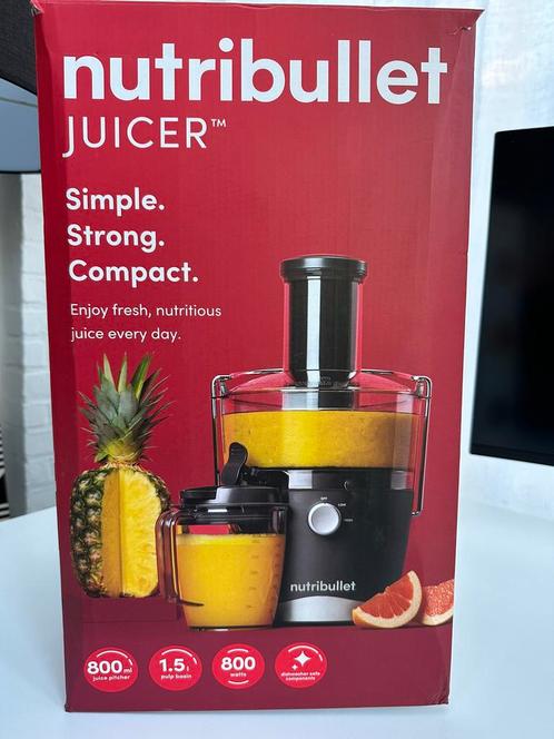 Nutribullet Juicer, Electroménager, Extracteurs de jus, Comme neuf, Presse-agrumes, Enlèvement