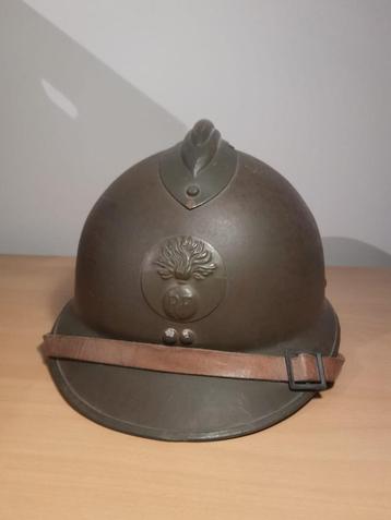 Casque Adrian M26 français, entre-deux-guerres, Seconde Guer