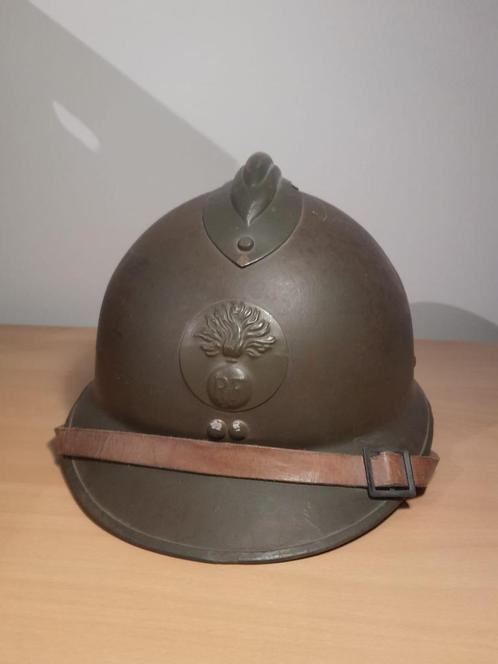 Casque Adrian M26 français, entre-deux-guerres, Seconde Guer, Collections, Objets militaires | Général, Enlèvement ou Envoi