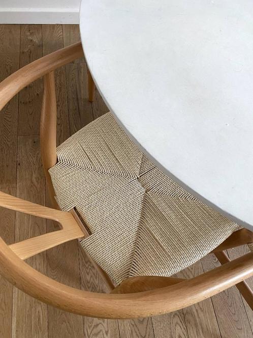 Tafel met stoelen, Huis en Inrichting, Complete eetkamers, Zo goed als nieuw, 4 tot 6 stoelen, Ophalen