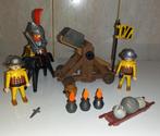 PLAYMOBIL De katapult van de gele leeuwenridder, Ophalen of Verzenden, Zo goed als nieuw, Complete set