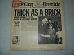 lp Jethro Tull 'Thick As A Brick', Enlèvement ou Envoi