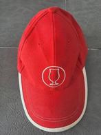 Duvel moortgat pet  rood wit, Ophalen of Verzenden, Zo goed als nieuw, Pet