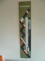 EMAILLE THERMOMETER"UTRECHT LEVENSVERZEKERINGEN"JAREN 50/60, Enlèvement ou Envoi, Utilisé, Panneau publicitaire