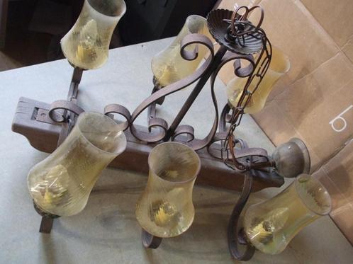 ANTIEKE KROONLUSTER GOLDEN TULIP, Antiek en Kunst, Antiek | Verlichting, Ophalen