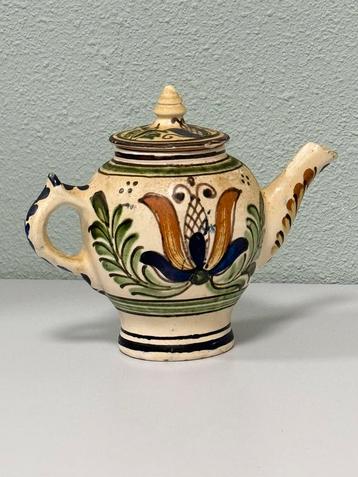 1940 Antiek keramische koffie of theepot Frans Paul Fouillen beschikbaar voor biedingen
