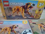 Lego Creator 3-in-1 Wild Lion 31112, Ophalen of Verzenden, Zo goed als nieuw, Complete set, Lego