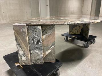 Italiaans marmer salon tafel 👁️💧Roche Bobois 1970 “eye” ️ beschikbaar voor biedingen