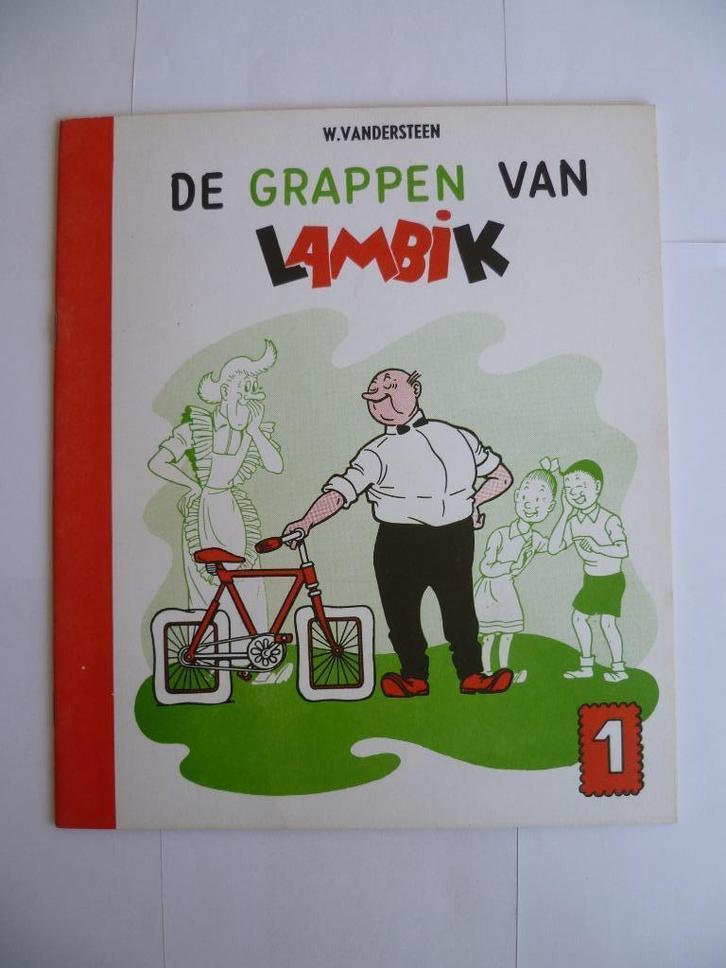 LAMBIK ILLEGALE UITGAVE NR:1"DE GRAPPEN VAN LAMBIK"UIT 1982, Boeken, Stripverhalen, Zo goed als nieuw, Eén stripboek, Verzenden
