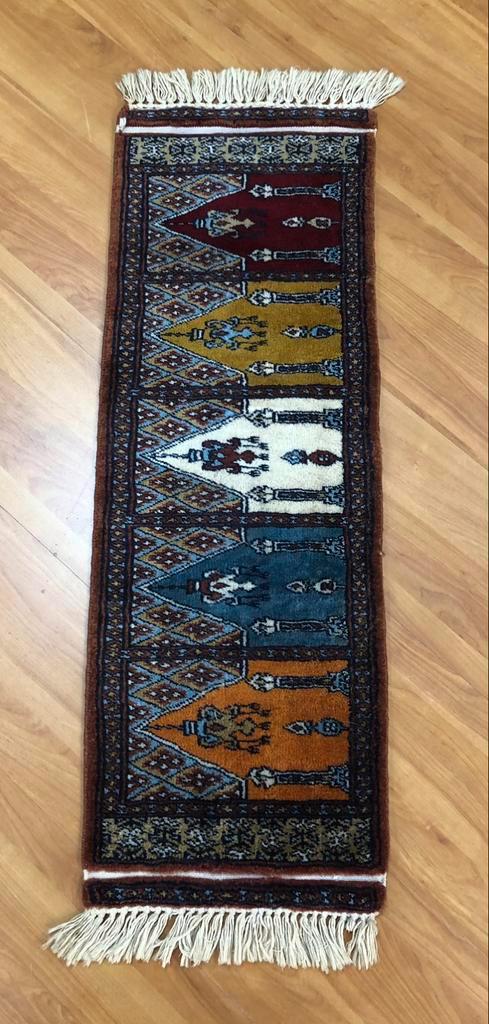 Oriëntaals Oosters tapijt / loper 90/30, Antiek en Kunst, Antiek | Tapijten, Tafelkleden en Textiel, Ophalen of Verzenden