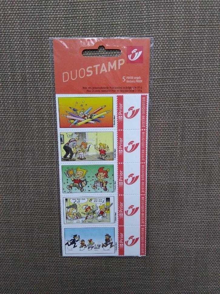 2004 Duostamp postzegelboekje Stam & Pilou, Postzegels en Munten, Postzegels | Europa | België, Postfris, Postzegelboek, Overig