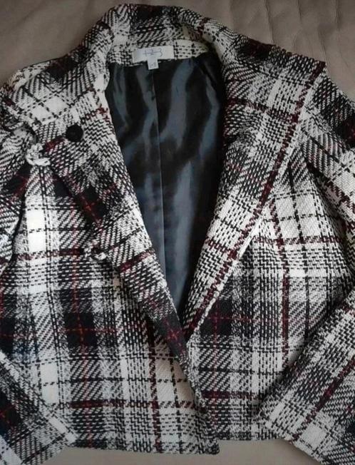 Manteau à carreaux, Kleding | Dames, Jassen | Zomer, Zo goed als nieuw, Ophalen of Verzenden