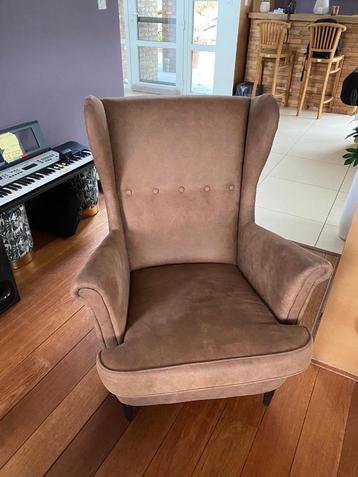 Fauteuil IKEA STRANDMOM brun beschikbaar voor biedingen