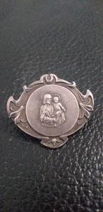 Antieke Zilver Catholiek Broshe, Ophalen of Verzenden