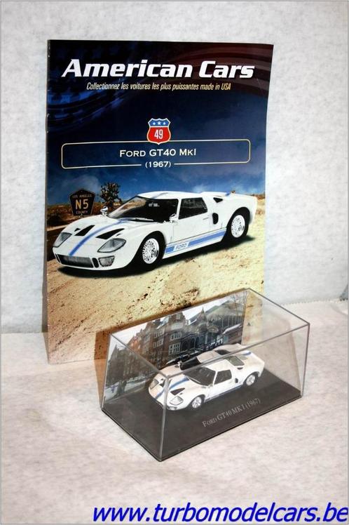 Ford GT 40 MKI 1967 1/43 Altaya American Car, Hobby & Loisirs créatifs, Voitures miniatures | 1:43, Neuf, Voiture, Autres marques