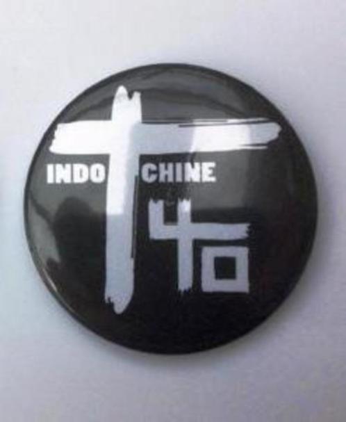 Nouveau badge du groupe mythique " Indochine ", Collections, Collections Autre, Neuf, Enlèvement ou Envoi