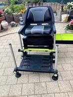 Te Koop MATRIX Feeder kist met Draaistoel als nieuw, Watersport en Boten, Ophalen, Zo goed als nieuw