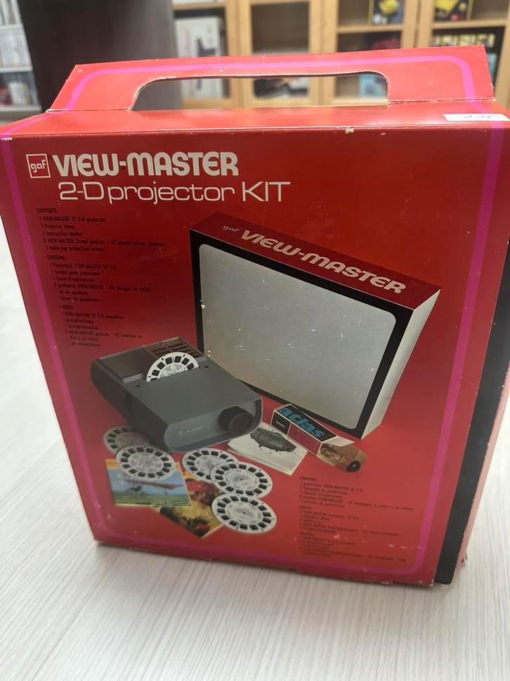 Viewmaster 2D gaf, Audio, Tv en Foto, Diaprojectoren, Gebruikt, Ophalen of Verzenden