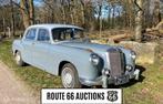 Mercedes 220S 1955 | Route 66 auctions, Auto's, 4 deurs, Mercedes-Benz, Bedrijf, Zilver of Grijs