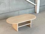 Vintage travertin coffeetable, ovaal, Ophalen