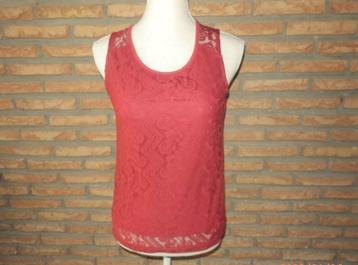 (101)- blouse femme t.38 rouge - atmosphére - beschikbaar voor biedingen