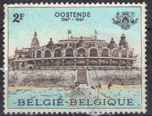 Belgie 1967 - Yvert/OBP 1418 - Stadsrechten Oostende (ST), Postzegels en Munten, Postzegels | Europa | België, Gestempeld, Gestempeld