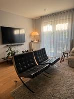 Barcelona chairs (2) mies van der rohe, Huis en Inrichting, Fauteuils, Ophalen, Zo goed als nieuw