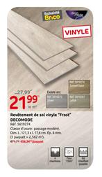 Vloeren - Vinylvloer, Huis en Inrichting, Stoffering | Vloerbedekking, Nieuw, Beige, Vinyl, 10 tot 25 m²