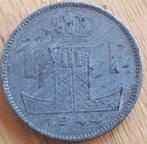 BELGIË : 1 FRANK 1944 VL/FR KM 128, Postzegels en Munten, Ophalen of Verzenden, Losse munt