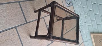 Table d'appoint en rotin, Maison & Meubles, Tables | Tables d'appoint, Enlèvement, Comme neuf, Rectangulaire