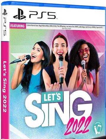 Let's sing 2022 ps5, Enlèvement ou Envoi, Comme neuf