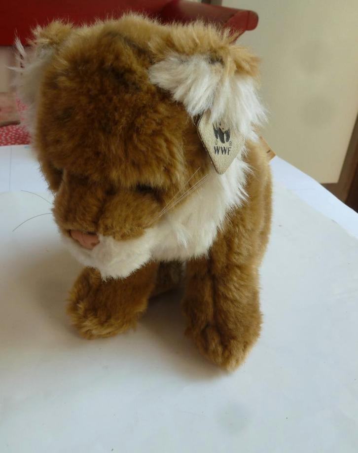 knuffel leeuwtje welp  WWF, Kinderen en Baby's, Speelgoed | Knuffels en Pluche, Zo goed als nieuw, Overige typen, Ophalen of Verzenden