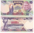 ZAMBIA 50 Kwacha 1986 UNC p28a, Postzegels en Munten, Bankbiljetten | Afrika, Ophalen of Verzenden, Zambia, Los biljet