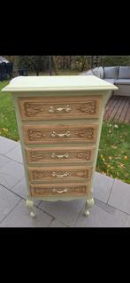 Superbe semainier patine Liberon vert de gris, Maison & Meubles, Enlèvement, Comme neuf