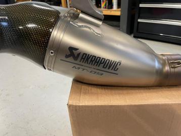 Akrapovic Titanium - Yamaha MT09 - XSR 900 - Tracer 900 beschikbaar voor biedingen