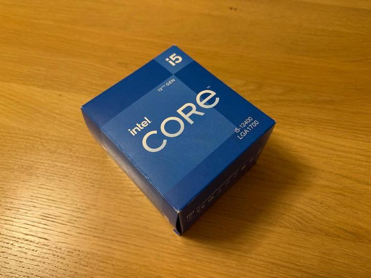 Intel Core i5 12400, Informatique & Logiciels, Processeurs, Comme neuf, 6-core, 4 Ghz ou plus, Enlèvement ou Envoi