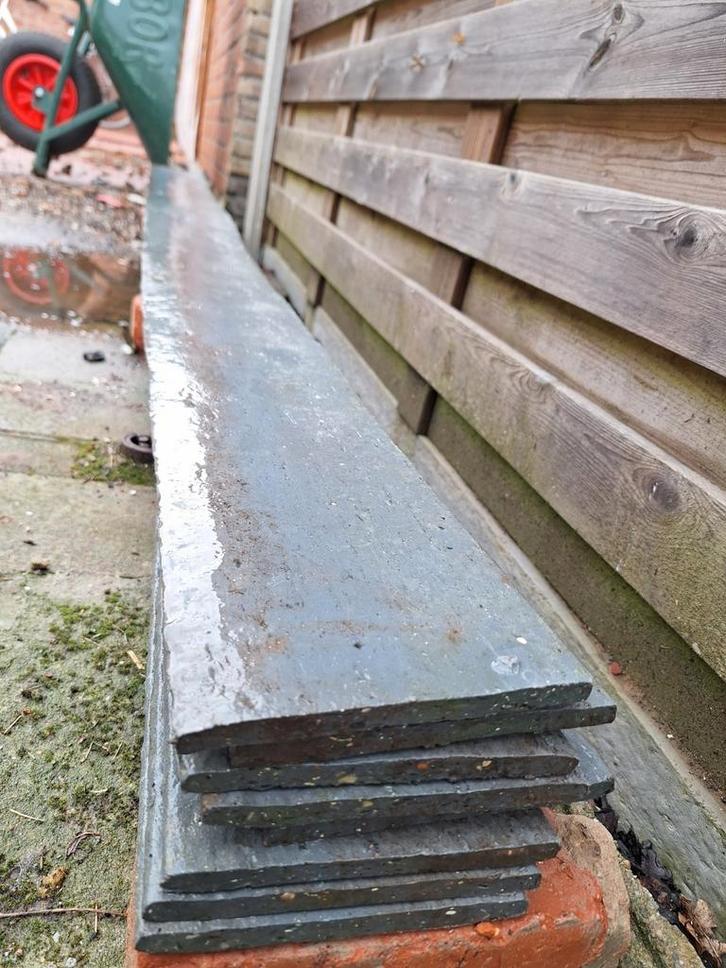 Border afzetting kunststof, Tuin en Terras, Bielzen en Borduren, Gebruikt, Border, Kunststof, Ophalen