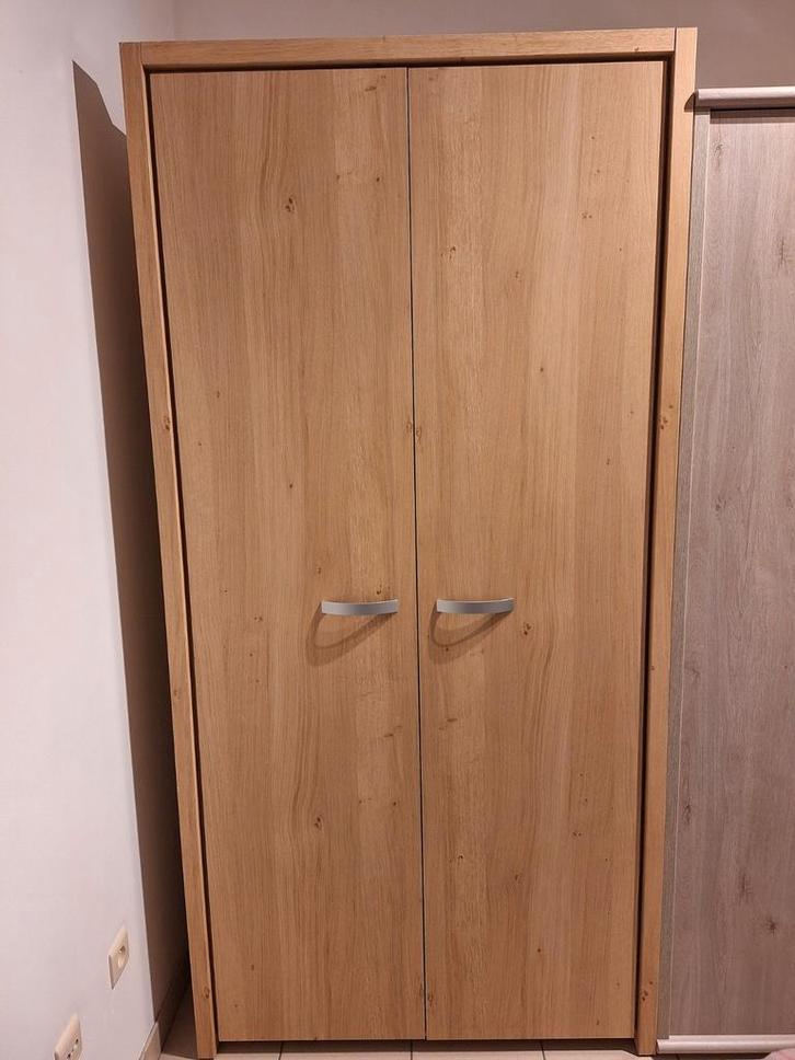 2 armoires (2 portes), Maison & Meubles, Armoires | Penderies & Garde-robes, Comme neuf, 200 cm ou plus, 100 à 150 cm, 50 à 75 cm