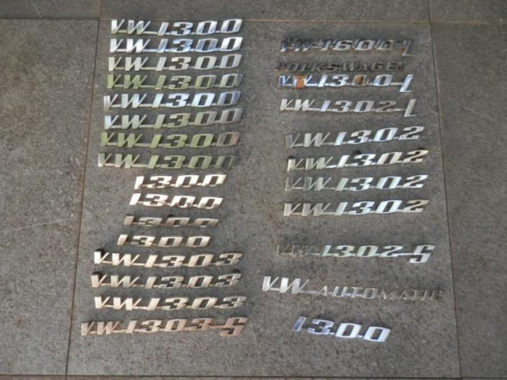 Diverse logo's/emblemen voor Audi/VW/NSU, Auto diversen, Auto-accessoires, Gebruikt, Ophalen