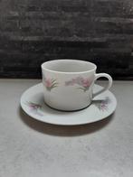 Vintage koffie/theeservies met kleine bloemen, Antiek en Kunst, Ophalen